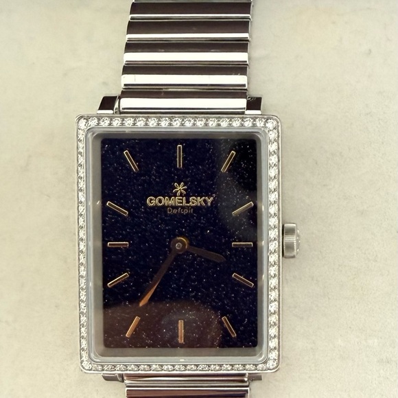 Gomelsky Shirley Fromer Steel Black Dial Diamond Quartz Womens Watch G0120072643 main image 11